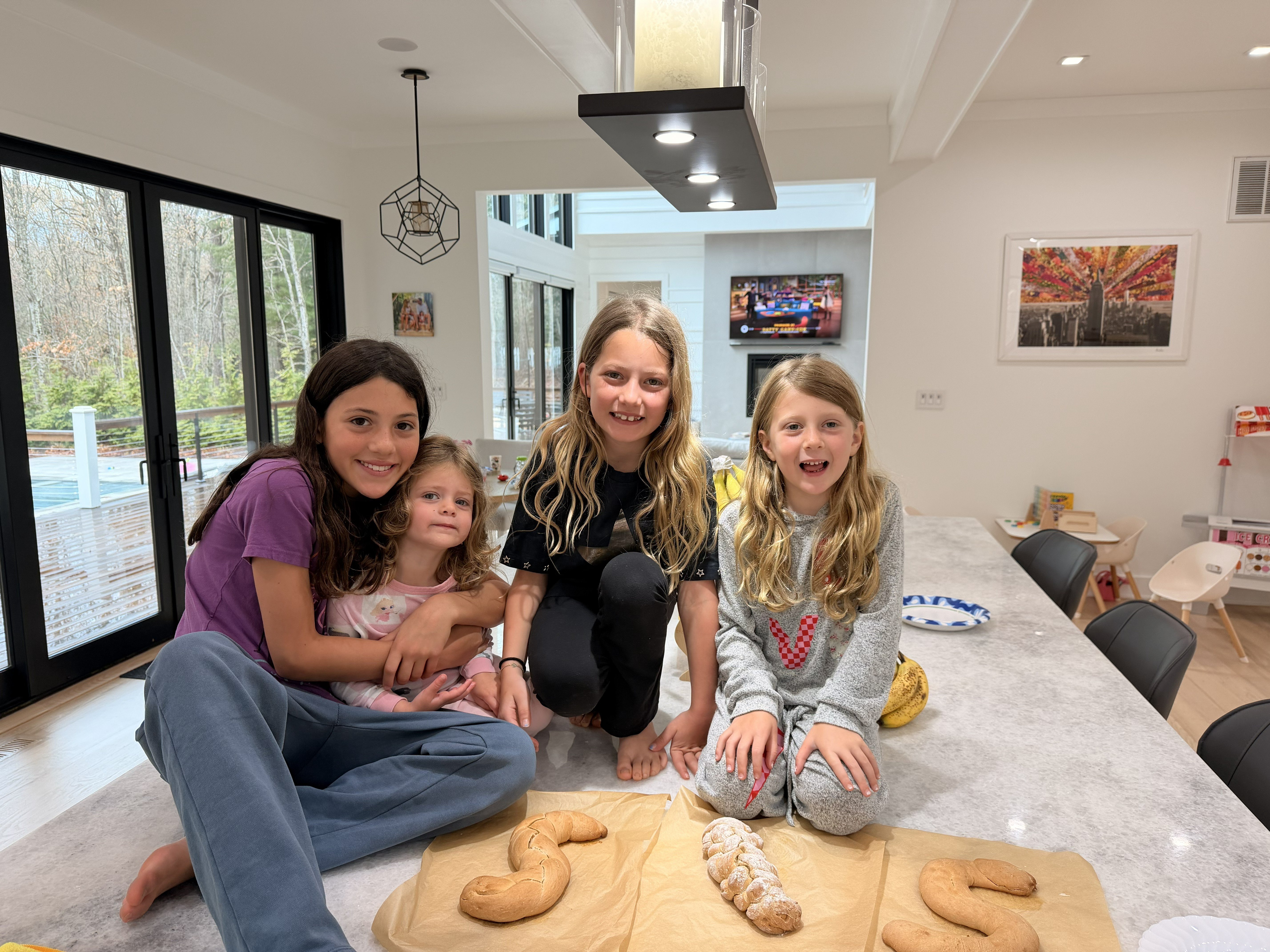 Child learning at home